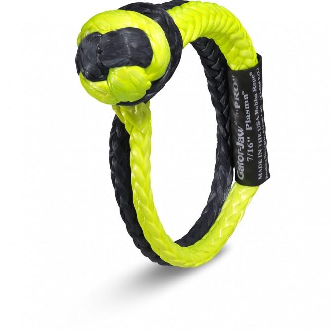 Gator Jaw Soft Shackle Pro Recovery Accessories Bubba Rope yellow