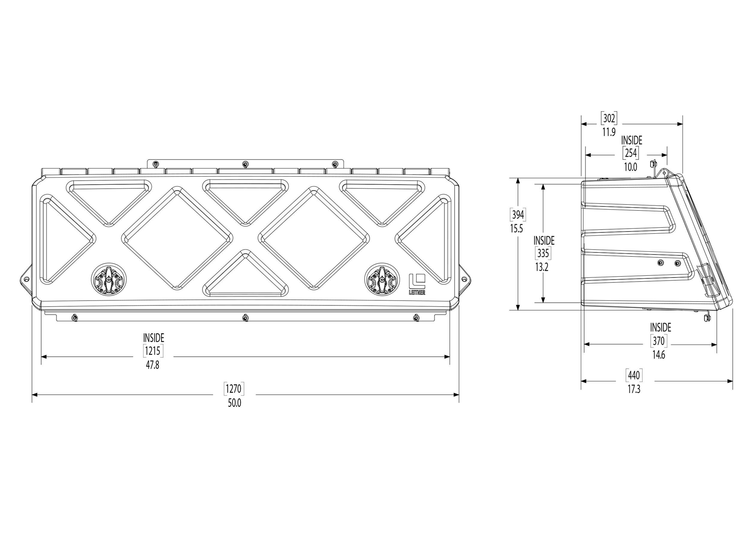GearPOD XL - Gen2 Bed Accessories Leitner Designs design