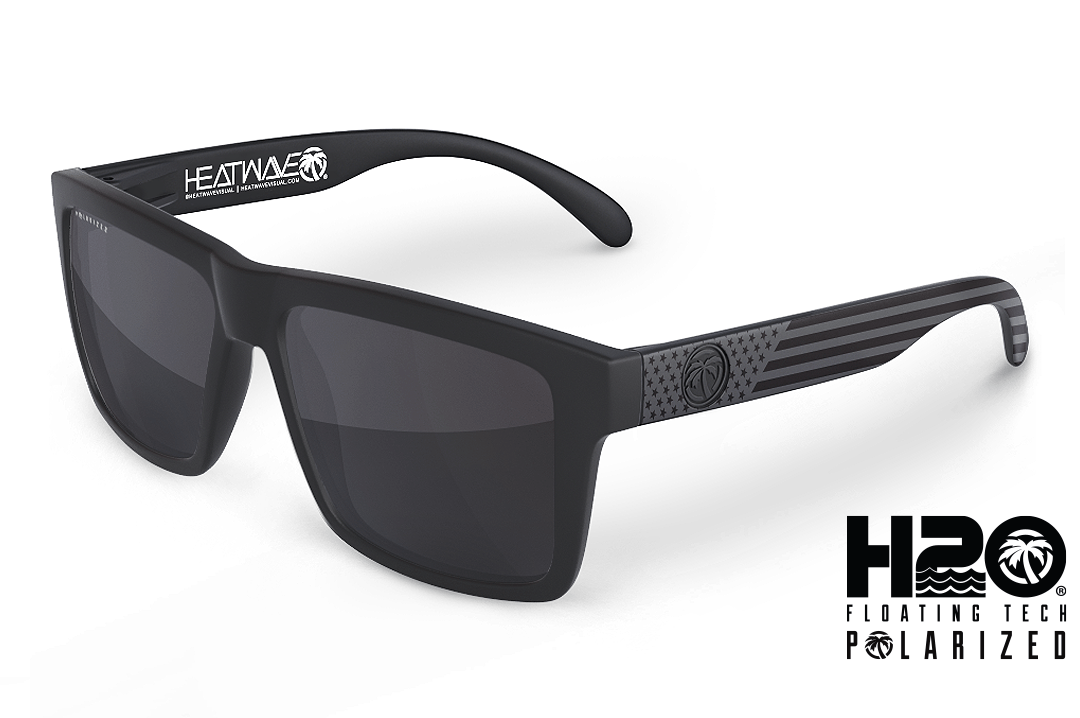 H20 Vise Floating Stars & Stripes SOCOM Polarized Sunglasses Sunglasses Heatwave