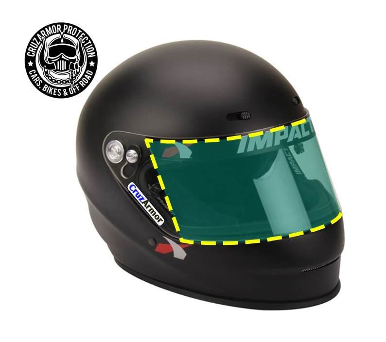 Helmet Shield Protection Kit-Impact Safety Equipment Cruz Armor display