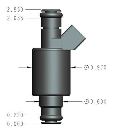 Fuel Injectors 522-128 Performance Holley Performance design
