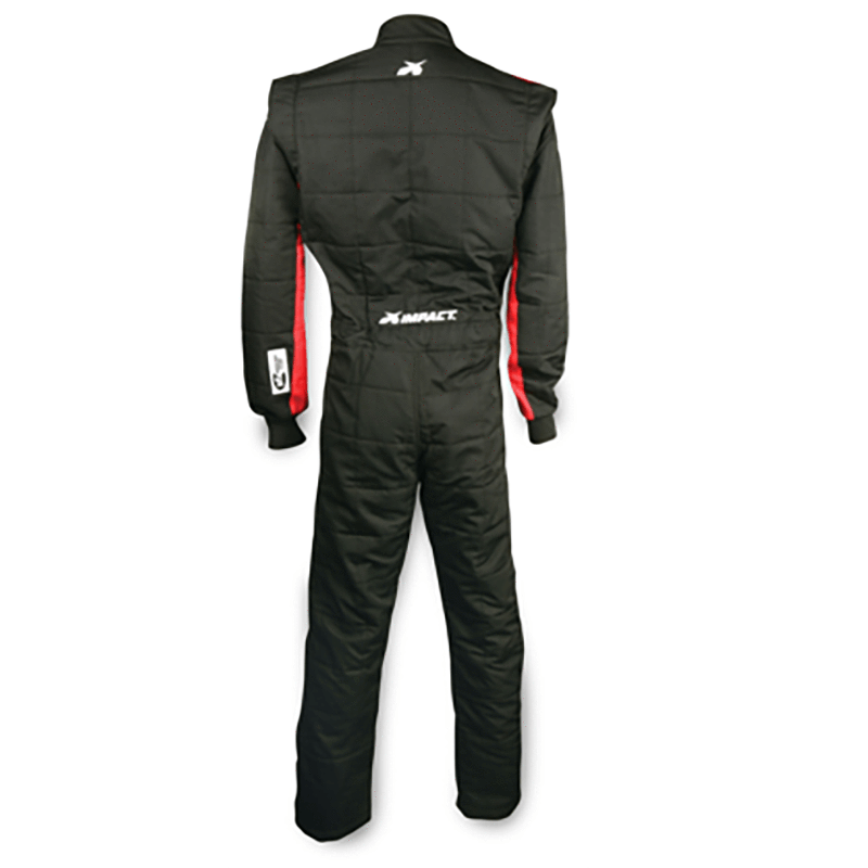 Axis Series One Piece Race Suit Safety Equipment Impact Red and Black Small 