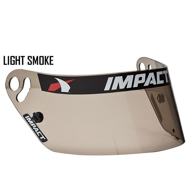 Vapor Series Helmet Shield w/ Cruz Armor Safety Equipment Impact Light Smoke 