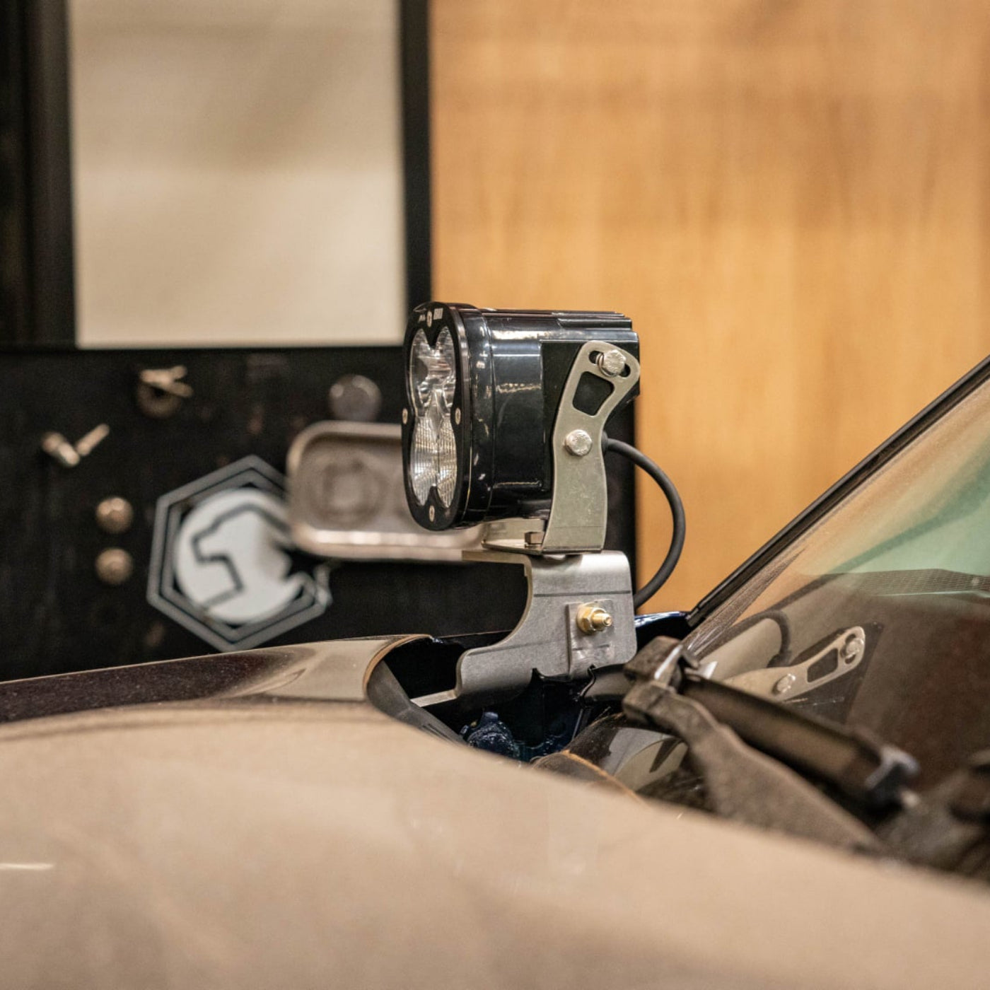 '22-26 Toyota Tundra SDHQ Built A-Pillar Light Mounts installed 