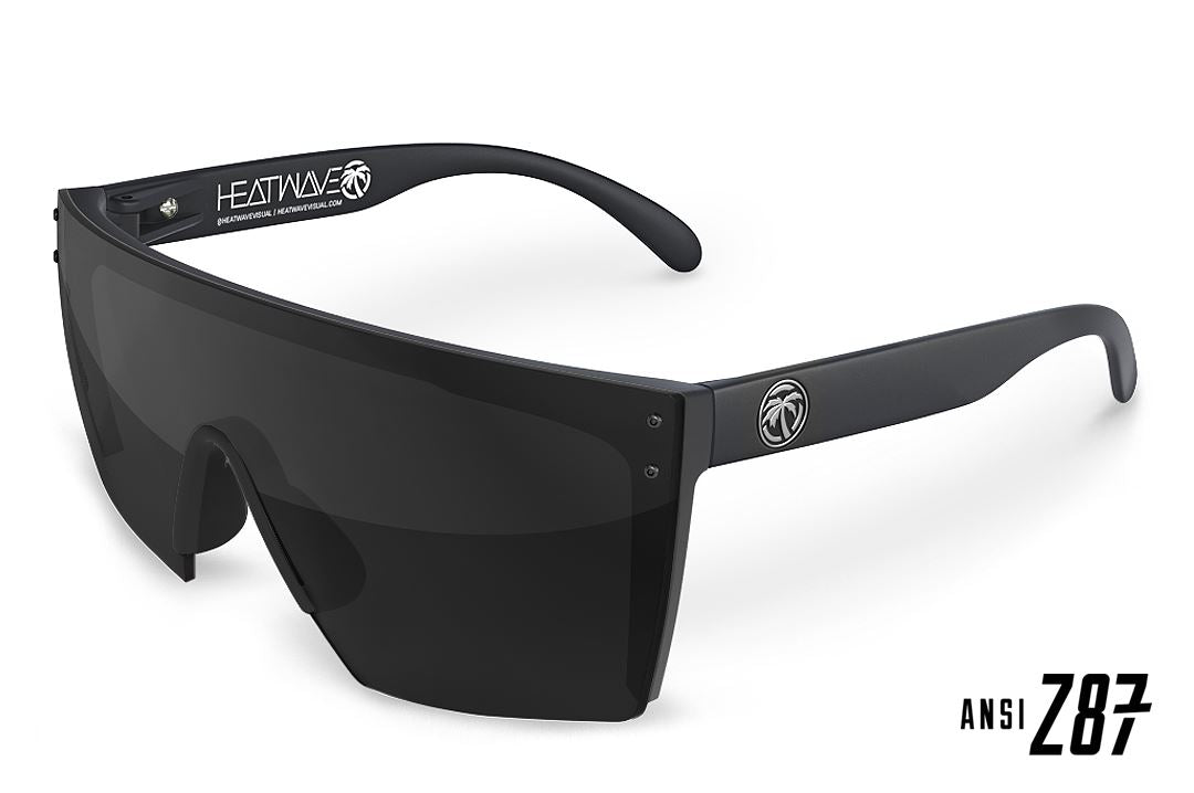Lazer Face Series Black Z.87 Sunglasses Sunglasses Heatwave No Standard Frame No Side Shields 