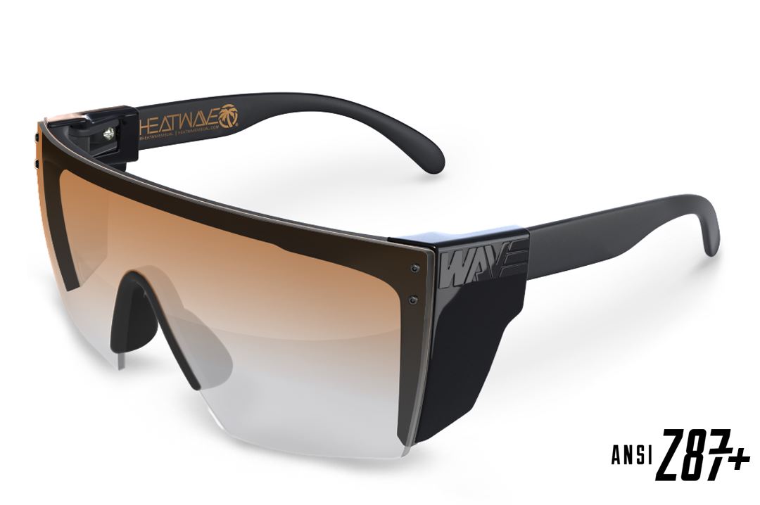 Lazer Face Series Z.87 Brown Lurk Sunglasses Sunglasses Heatwave Yes Black Side Shields 