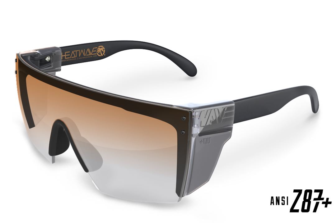 Lazer Face Series Z.87 Brown Lurk Sunglasses Sunglasses Heatwave Yes Smoke Side Shields 