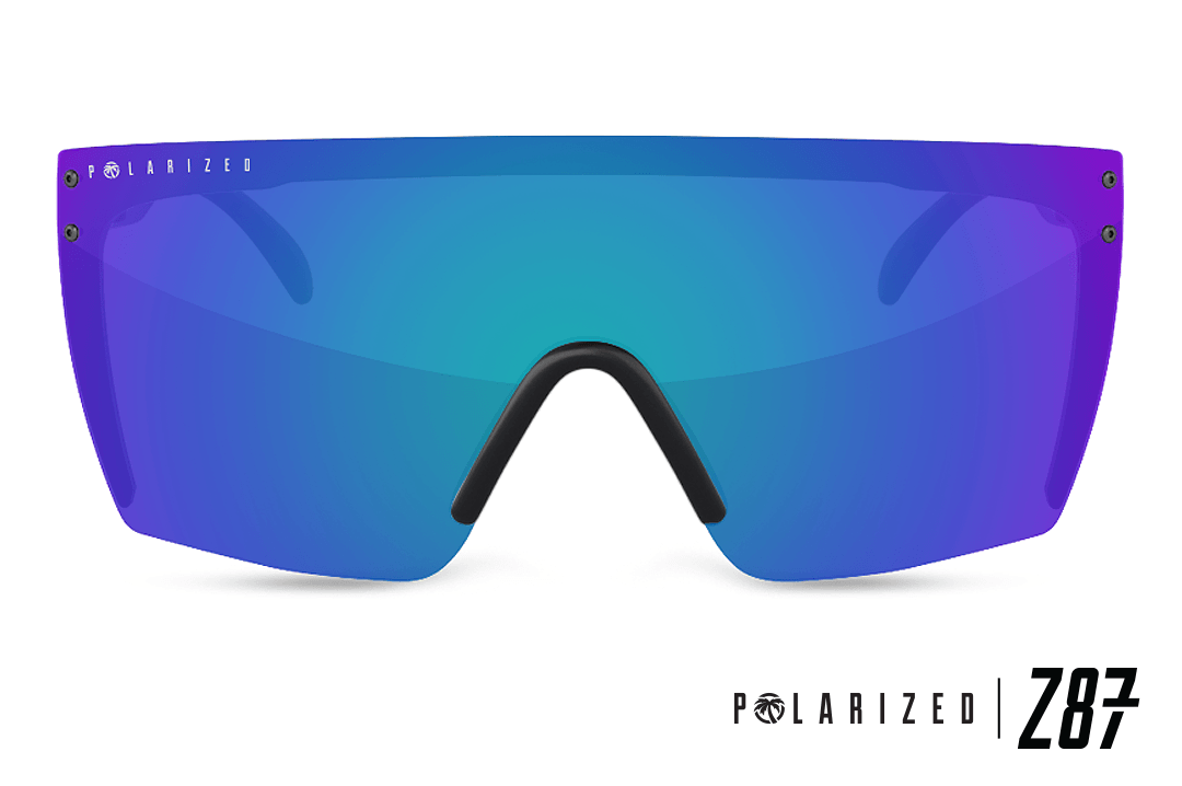 Lazer Face Series Z.87 Galaxy Blue Sunglasses-Polarized Sunglasses Heatwave 