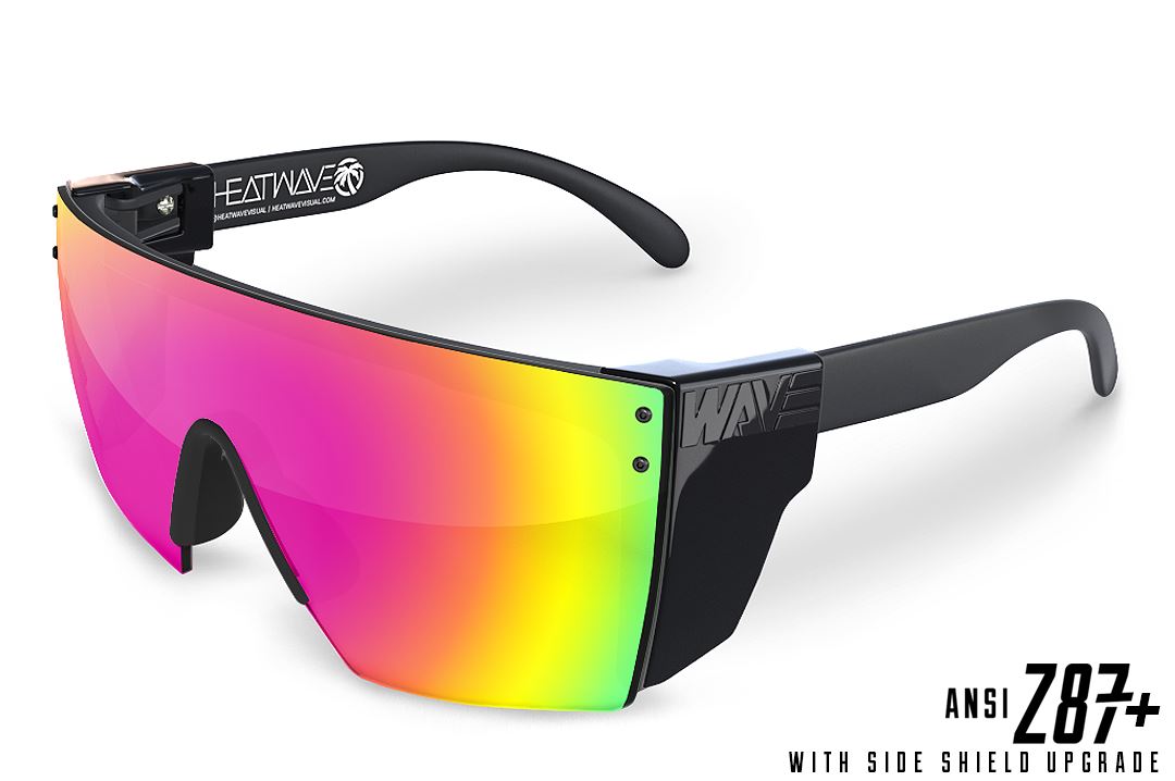 Lazer Face Series Z.87 Savage Spectrum Sunglasses Sunglasses Heatwave Yes Black Side Shields 