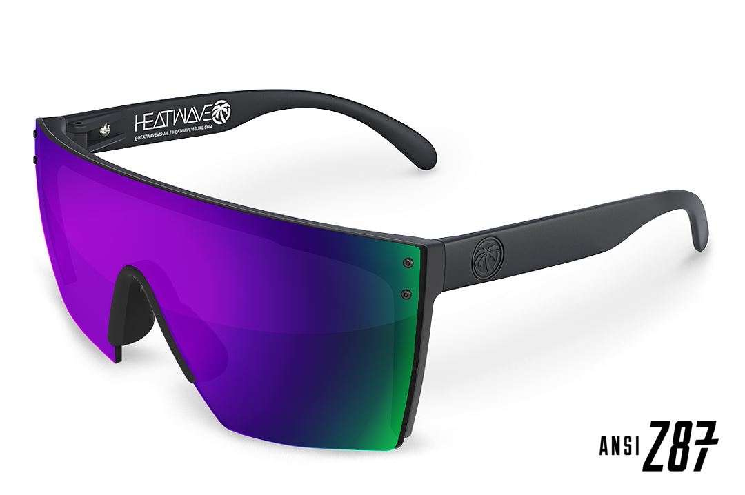 Lazer Face Series Z.87 Ultra Violet Sunglasses Sunglasses Heatwave No Standard Frame No Side Shields 