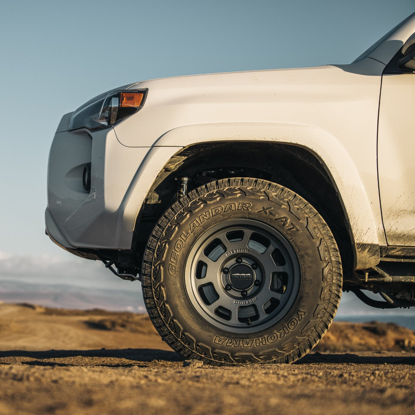 705 Trail Series Titanium Finish Wheels Method (side view)