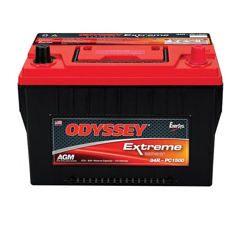 Extreme Series Battery Odyssey Battery display