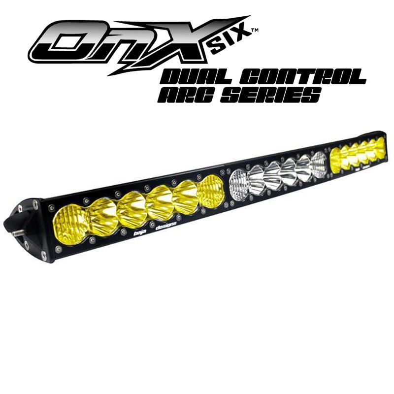 OnX6 Arc Series Dual Control Series LED Light Bar Lighting Baja Designs 