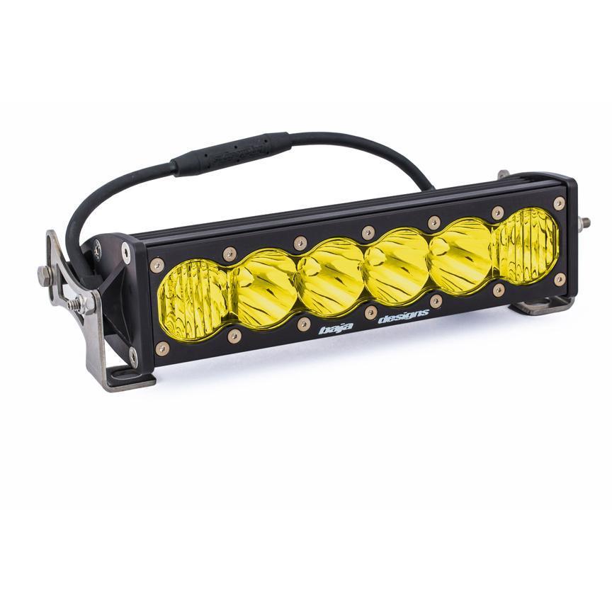 OnX6+ LED Light Bar Lighting Baja Designs 10" AMBER Wide Driving 