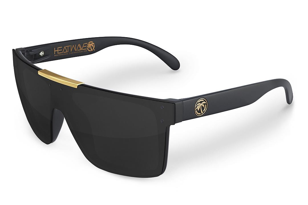 Quatro Series Black/Gold Sunglasses Heatwave 
