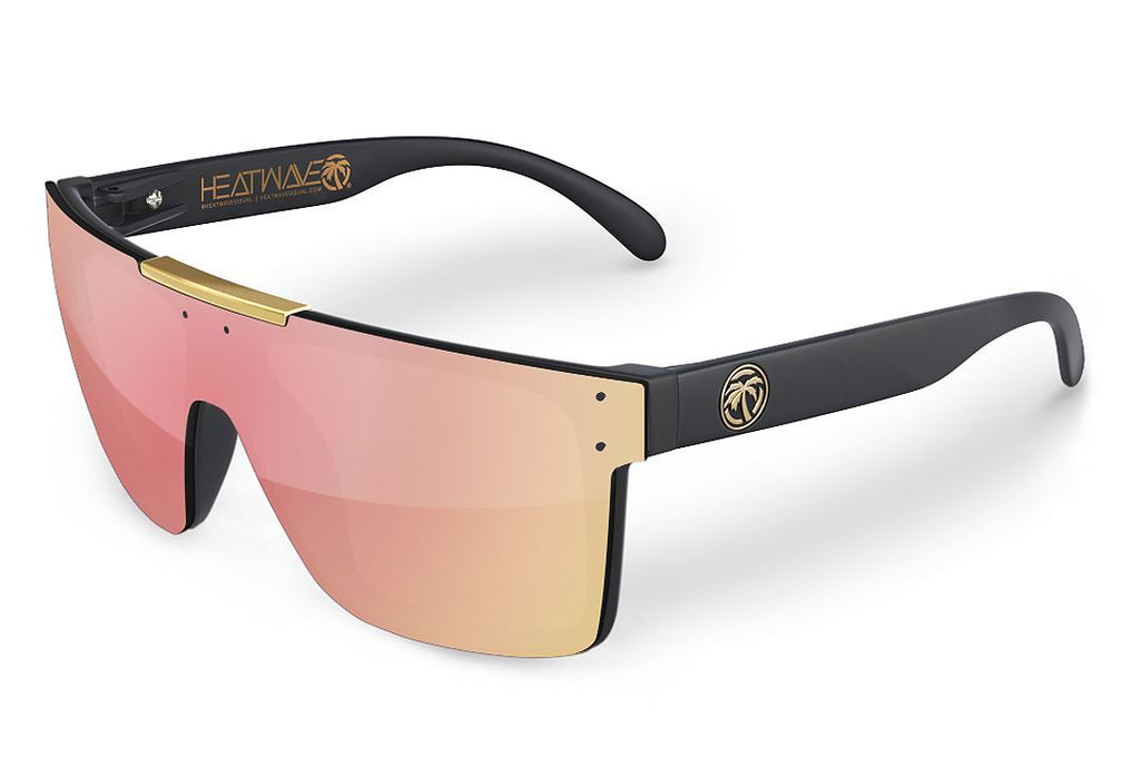 Heatwave | Quatro Series Rose Gold Sunglasses-Polarized display picture 2