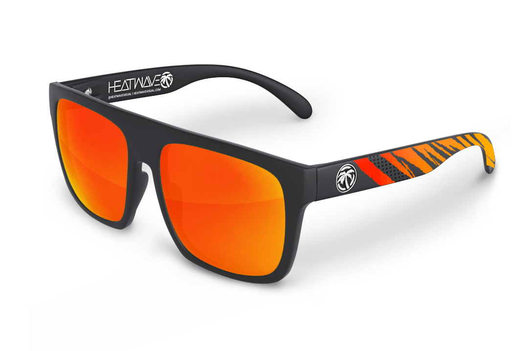 Regulator Series Black Fireblade Custom Sunglasses  Heatwave