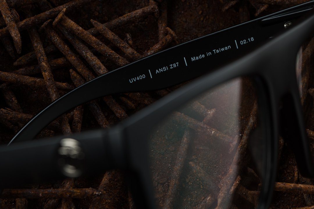 Regulator Z87 Sunglasses-Clear Lens Heatwave close-up