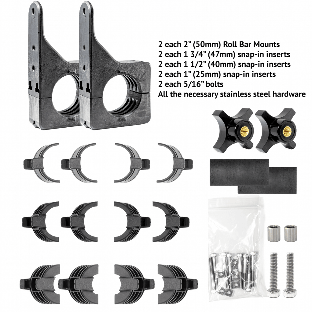 Quick Fist ClampsRoll Bar Mount for HiLift Jacks90060