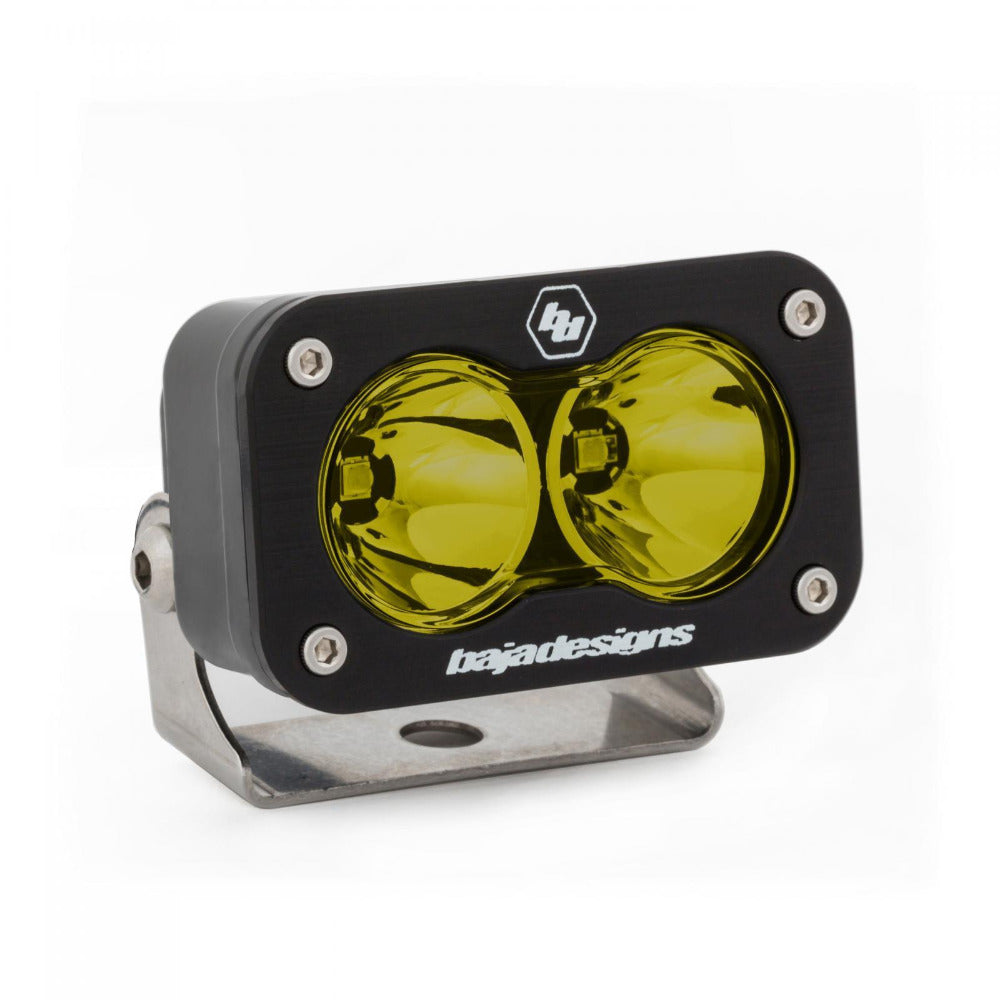 S2 Pro LED Light Lighting Baja Designs Amber Spot Display 