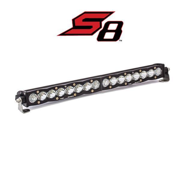 S8 Series LED Light Bar Lighting Baja Designs 20" Clear Spot