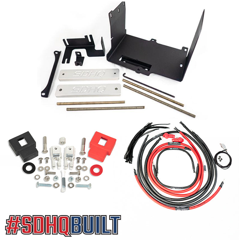 '10-23 Toyota 4Runner SDHQ Built "Build your Own" Dual Battery Kit parts