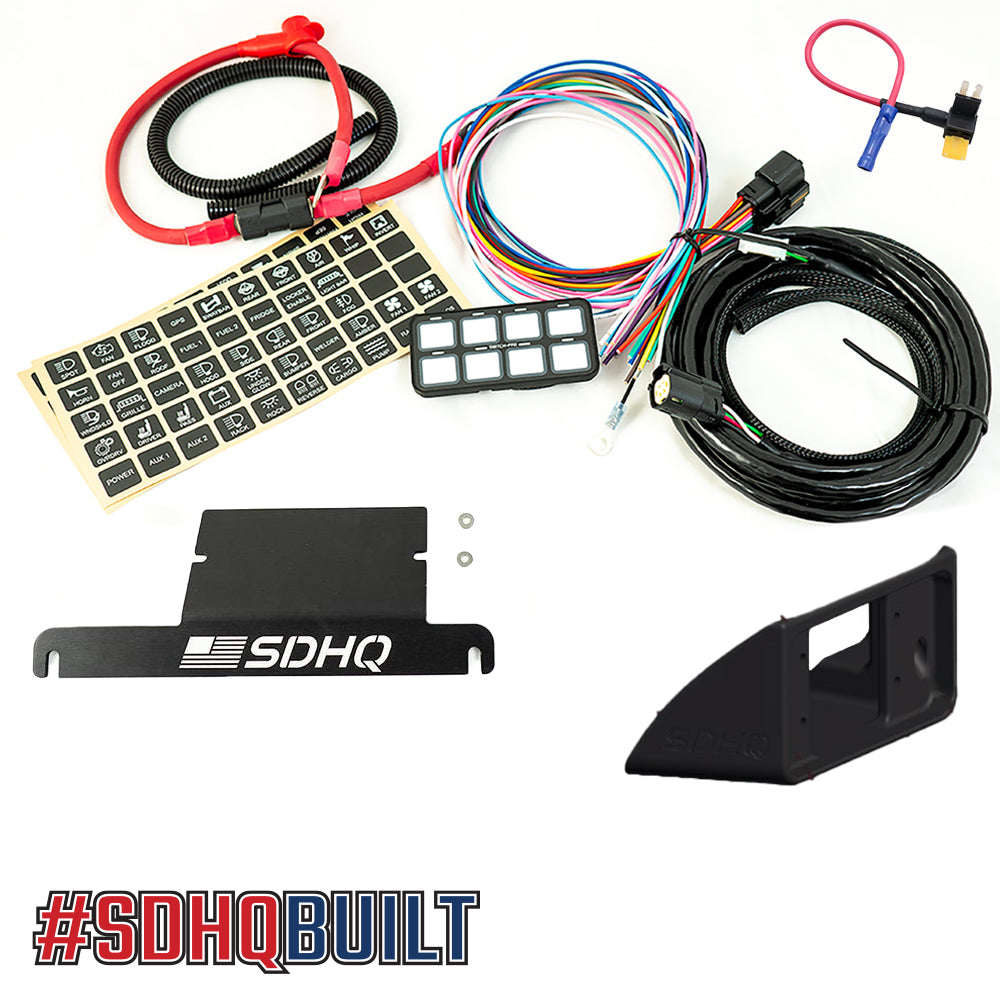 '20-Current Jeep JT SDHQ Built Complete Switch Pros Mounting System