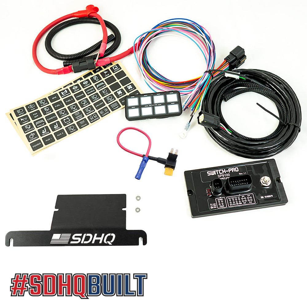 '20-23 Jeep JT SDHQ Built Complete Switch Pros Mounting System