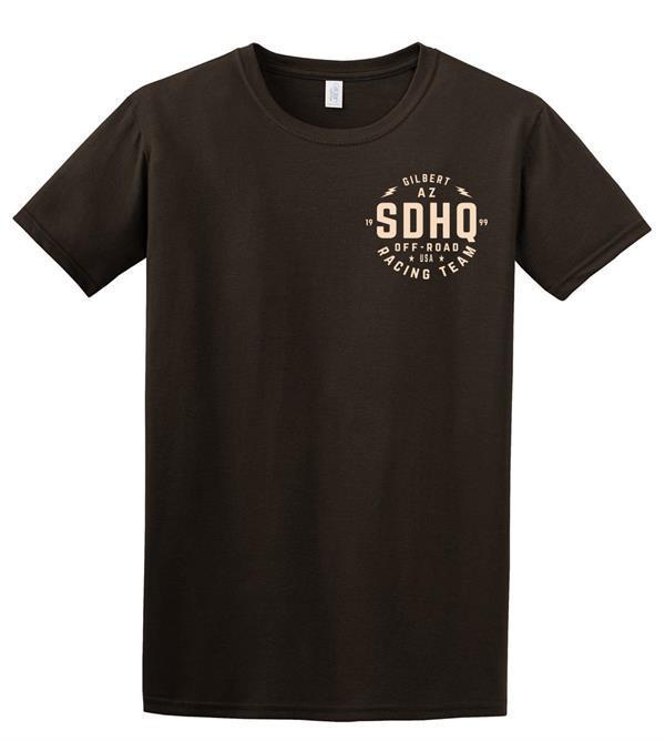 SDHQ Mens 2018 Race T-Shirt-Brown Apparel SDHQ Off Road Brown Small 