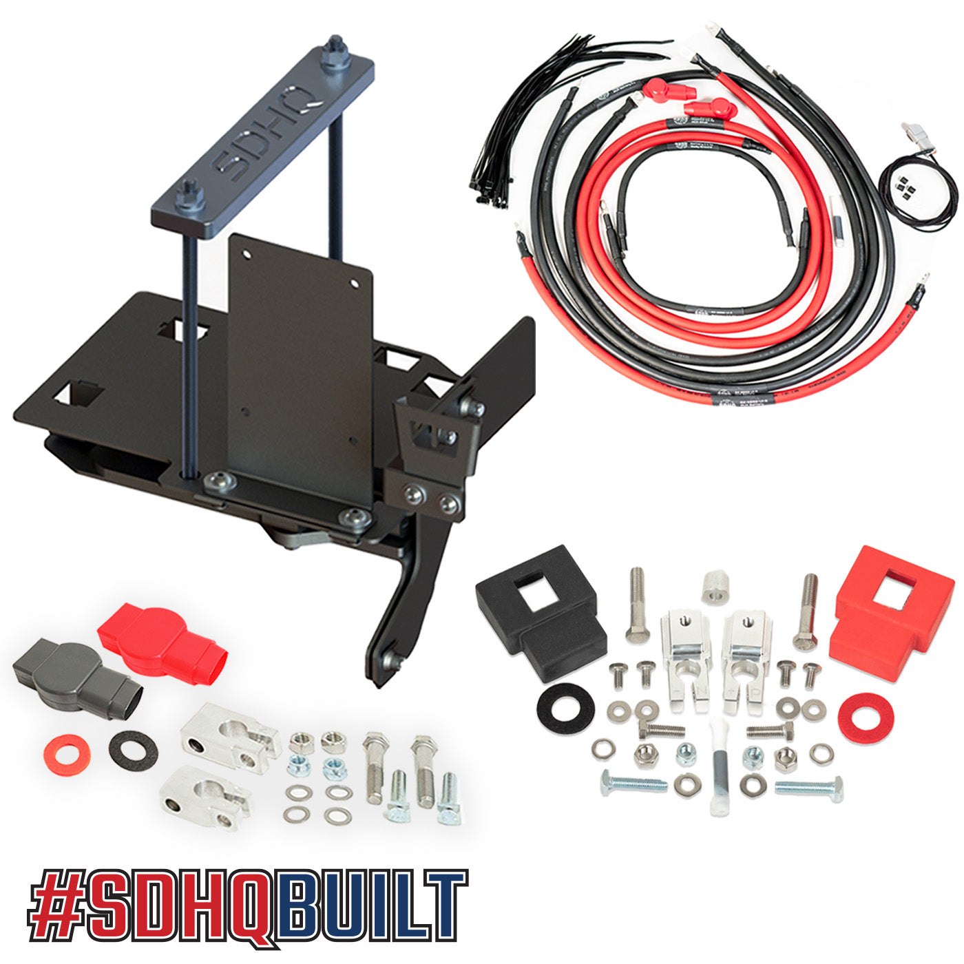 '07-21 Toyota Tundra SDHQ Built "Build your Own" Dual Battery Kit parts