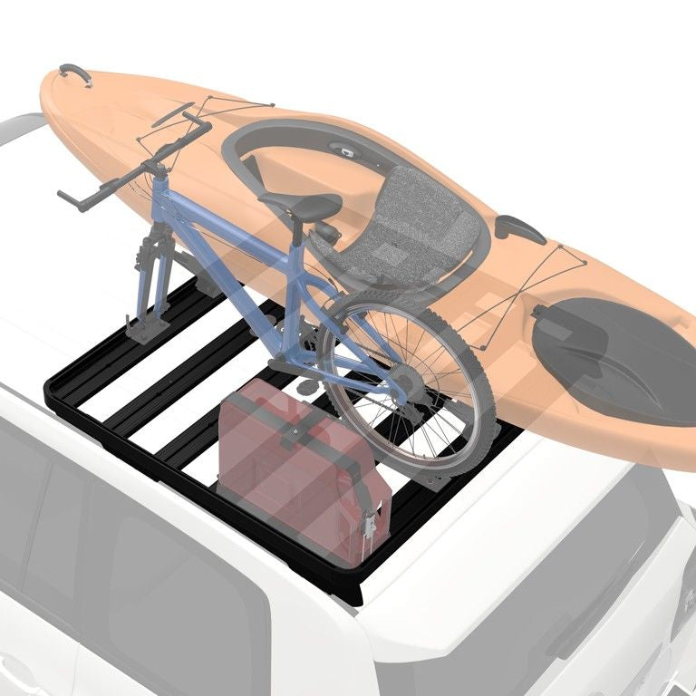 Slimline II 1/2 Roof Rack Kit-Toyota Land Cruiser 200 Series Display of usage 