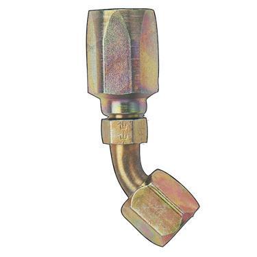 Steel Power Steering Hose Ends Fittings Fragola Performance -6 45° 