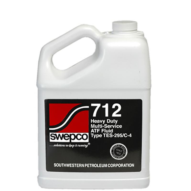 712 Premium Synthetic Multi-Service ATF Gallon Oils and Grease Swepco display