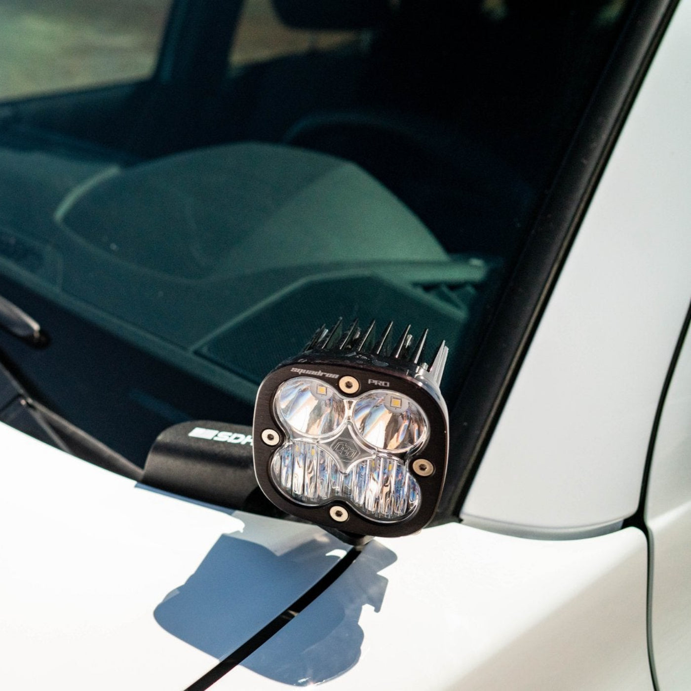 '16-23 Toyota Tacoma SDHQ Built A-Pillar Light Mounts display
