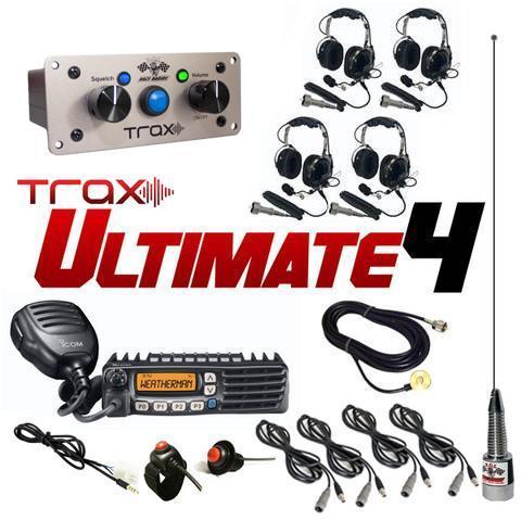TRAX Ultimate Package Communications PCI Radios 4 Seats Bluetooth 