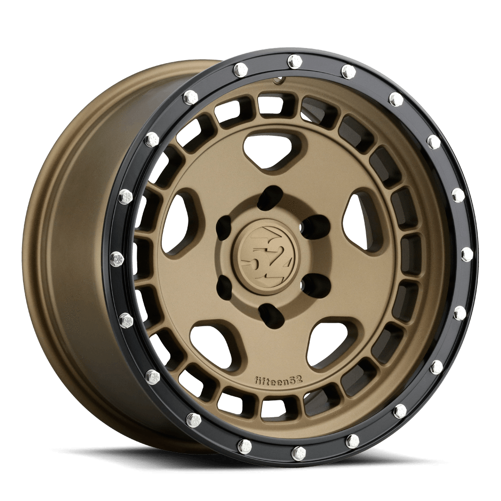 Turbomac HD Wheel Wheels Fifteen52 Wheels Block Bronze (Matte Bronze/Satin Black Ring) display