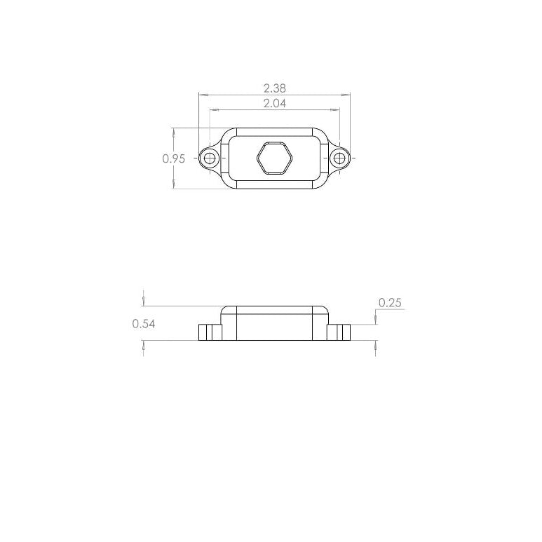 Universal Rock Light Kit Lighting Baja Designs diagram of Measurements 