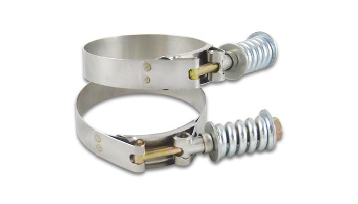 Stainless Steel Spring Loaded T-Bolt Clamps 4.28-4.58 Stainless Steel Spring Loaded T-Bolt Clamps 4.28-4.58