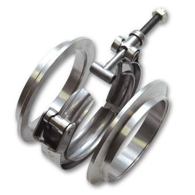 Vibrant Stainless Steel V-Band Flange Assembly Fabrication Vibrant Performance 