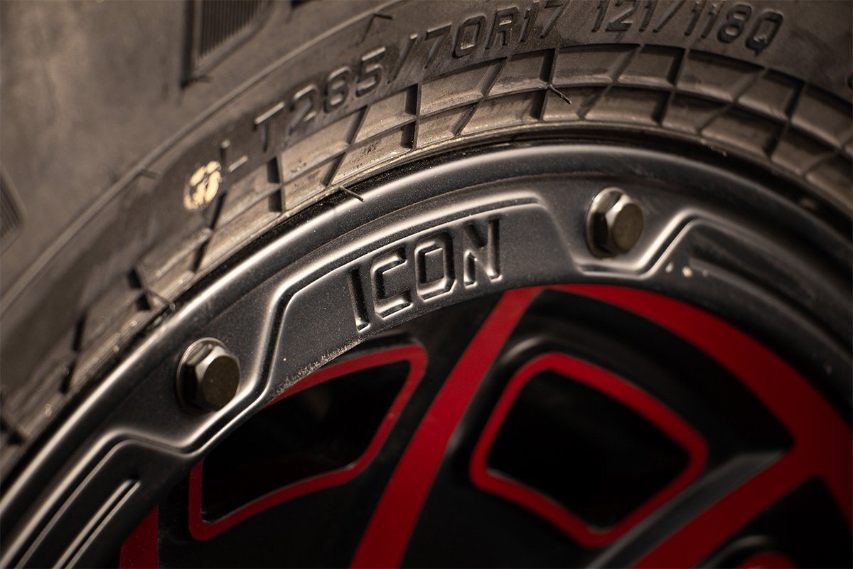 Icon Alloys Victory 17" Wheel close-up