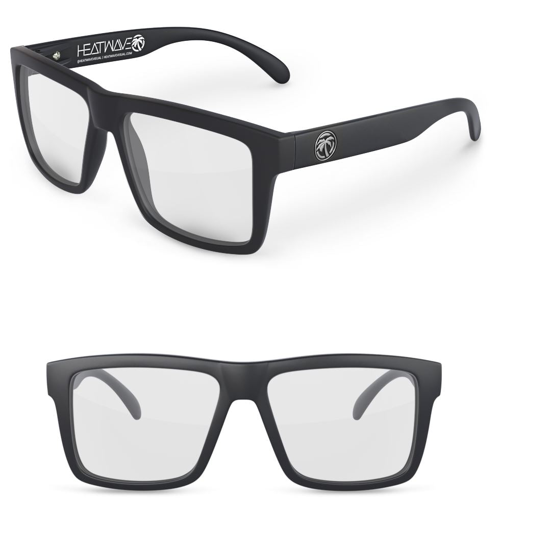 Vise Series Z87 Safety Glasses-Clear Lens Sunglasses Heatwave 