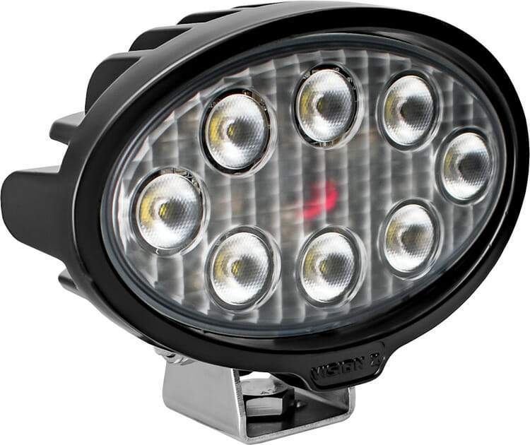 VL-Series LED Light Oval 8 LED's With Connector Vision X individual display