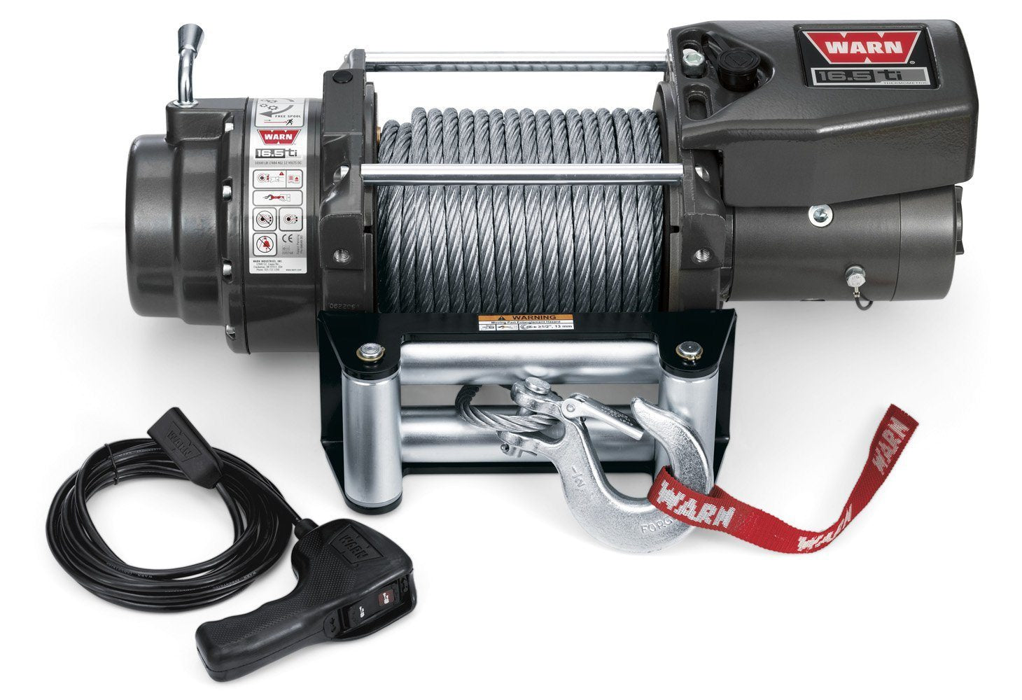 Warn 16.5ti Heavy Weight Winch 16,500 Lb Capacity