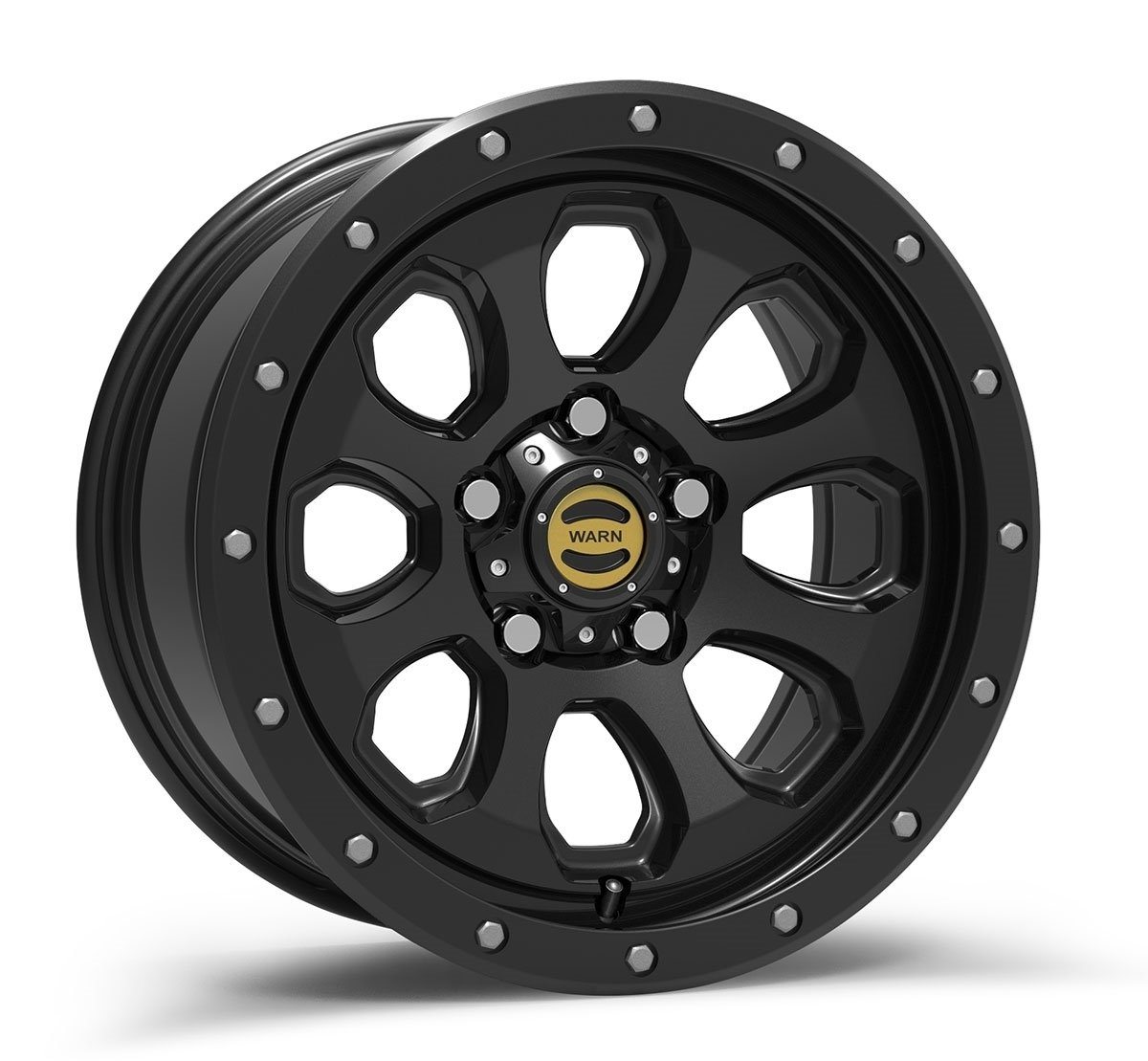 Warn Epic Wheels | 17" Moonsault Wheel-Black Wheels Warn Industries