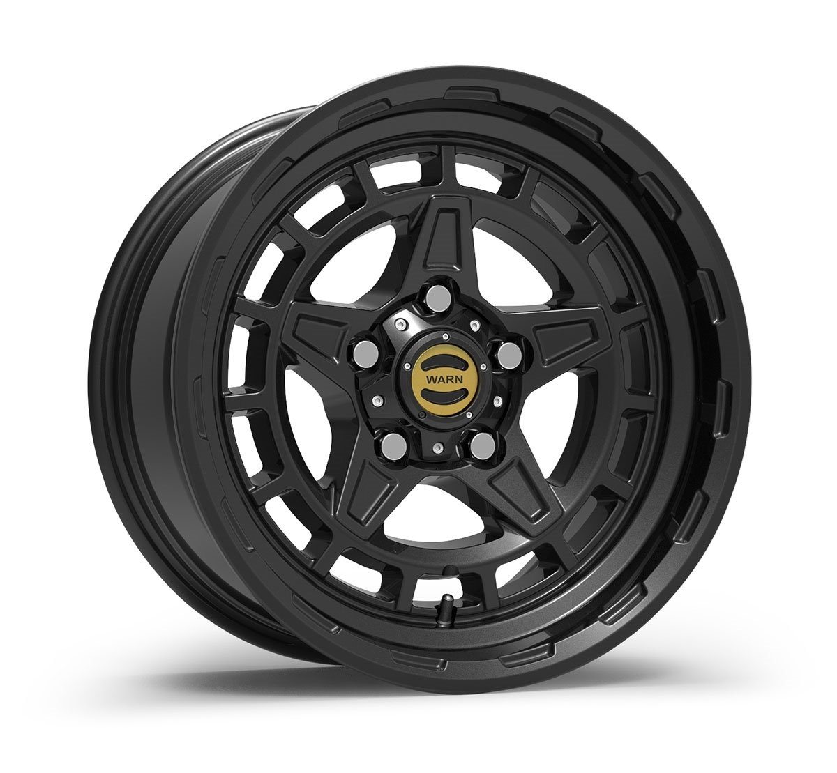 Warn Epic Wheels | Diamond Cutter Wheel-Black Wheels Warn Industries
