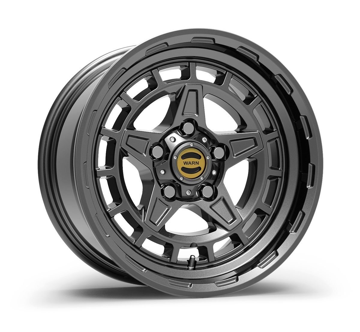 Warn Epic Wheels | Diamond Cutter Wheel-Gunmetal Wheels Warn Industries